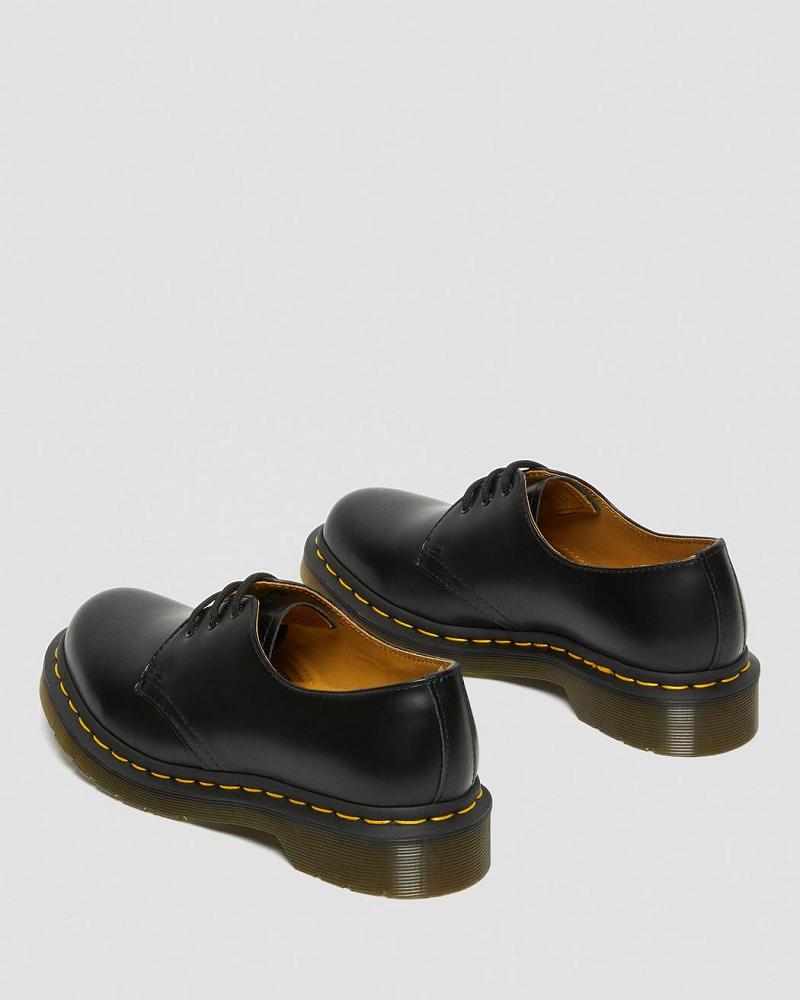 Women's Dr Martens 1461 Smooth Leather Oxfords Shoes Black | AU 371YXF